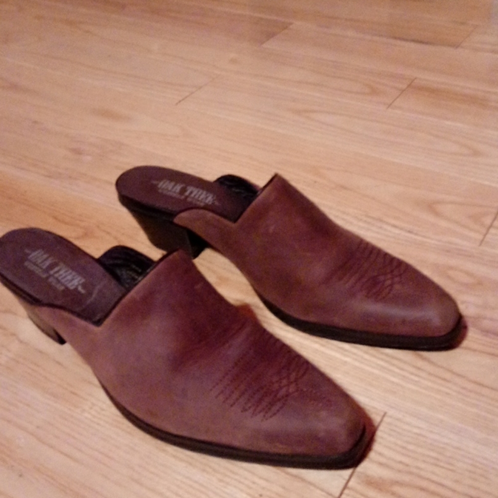 Oak Tree Leather Boots